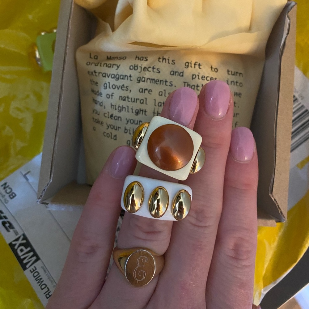 LA MANSO rings